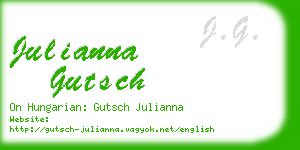 julianna gutsch business card